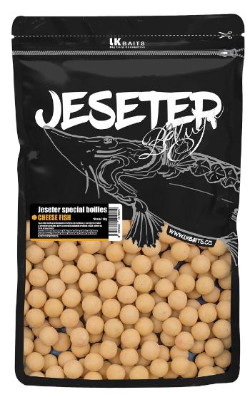 Lk baits boilie jeseter special cheese fish 1 kg 18 mm