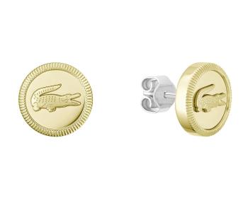 Lacoste Pozlátené náušnice s krokodílom Memento 2040422
