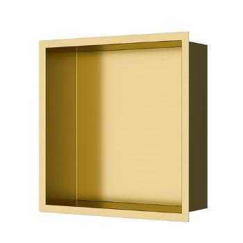 Vstavaná polička SAT Aurum zlatá 33x33 cm SATAURN3030BG