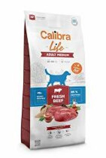 Calibra Dog Life Adult Medium Fresh Beef 12kg + maškrty zadarmo