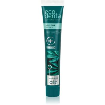 Ecodenta Sensitive CBD bioaktívna zubná pasta s CBD 75 ml