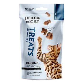 PrimaCat Treats - Chrumkavá maškrta, sleď s rozmarínom, 40 g (6430069583628)