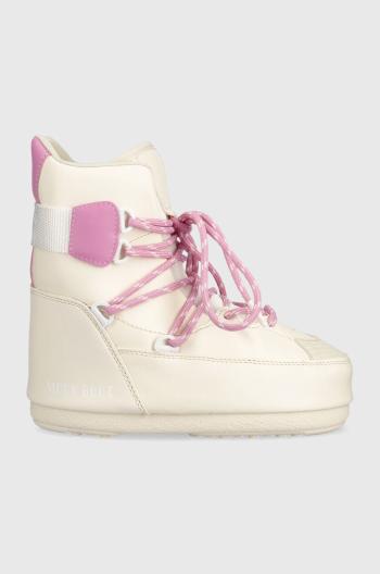 Snehule Moon Boot SNEAKER MID béžová farba, 14028200.002