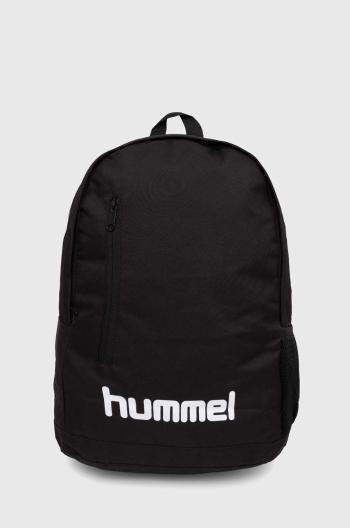 Ruksak Hummel CORE BACK PACK čierna farba, veľký, s potlačou, 206996