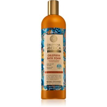 Natura Siberica Oblepikha (Sea-Buckthorn) intenzívne vyživujúca pena do kúpeľa s hydratačným účinkom 550 ml