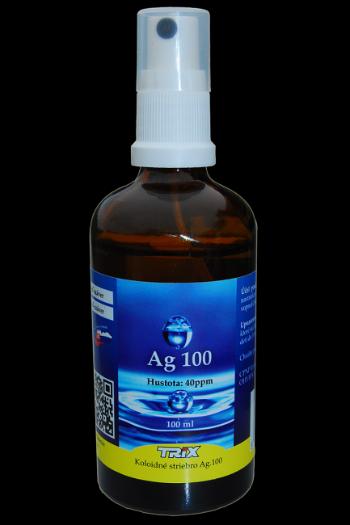 Koloidné striebro Ag 100 40ppm 100ml