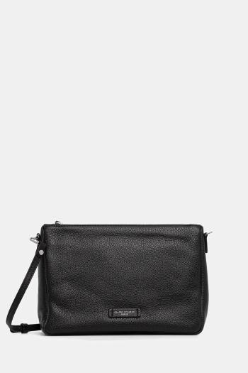 Kožená kabelka Gianni Chiarini NORA POUCH čierna farba, BS.10225.GRN