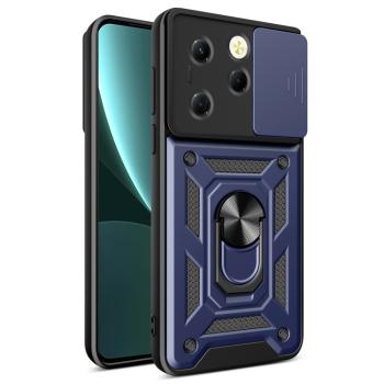 RING CAMERA Kryt s držiakom pre Infinix Hot 40 / Hot 40 Pro modrý