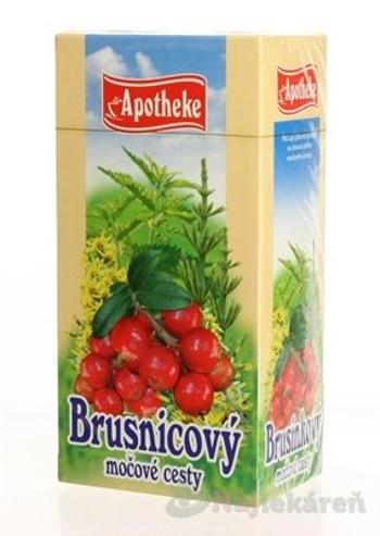 APOTHEKE BRUSNICOVÝ ČAJ NA MOČOVÉ CESTY 20x1,5 g