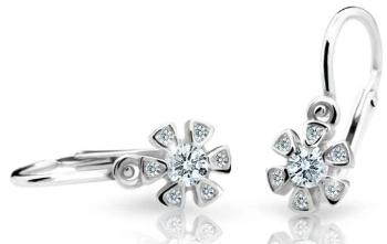 Cutie Diamonds Detské náušnice z bieleho zlata s briliantmi DC2156-10-00-X-2