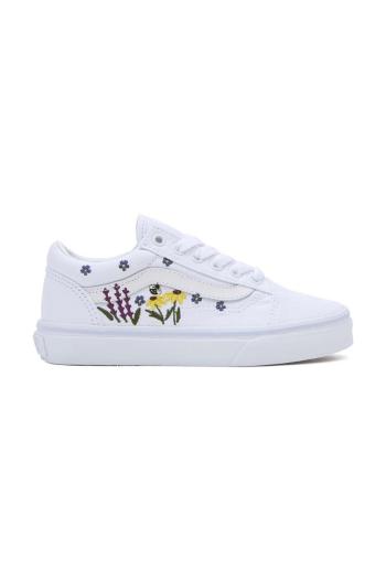 Detské tenisky Vans UY Old Skool biela farba