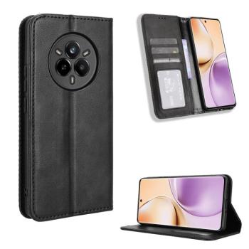 BUSINESS Peňaženkové puzdro pre Realme 14 Pro 5G čierne