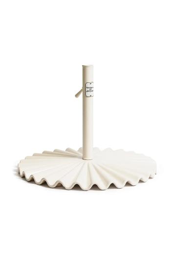 Stojan na záhradné slnečníky Business & Pleasure Co. Clamshell Base 25 kg biela farba