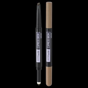 MAYBELLINE NEW YORK NY Express Brow Satin Duo 01 Dark Blonde Ceruzka a púder na obočie duo