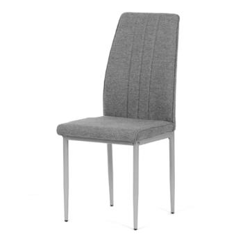 Jedálenská stolička Autronic 42x94 cm sivá látka DCL-379 GREY2