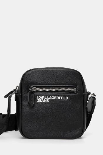 Malá taška Karl Lagerfeld Jeans čierna farba, A1M30340
