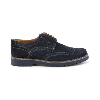 Duca Di Morrone  Tancredi - Suede Blue  Nízka obuv do mesta Modrá