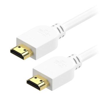 AlzaPower Premium HDMI 2.0 High Speed 4K 3 m biely (APW-CBHDP130W)