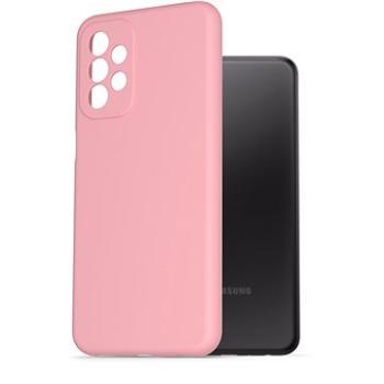 AlzaGuard Premium Liquid Silicone Case na Samsung Galaxy A23 5G ružový (AGD-PCS0118P)