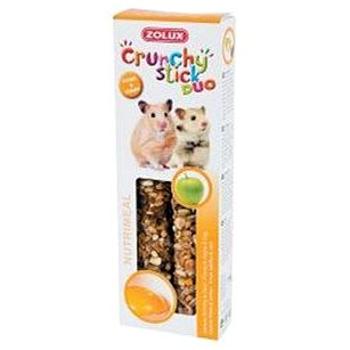 Zolux - Pochúťka CRUNCHY STICK pre škrečky, jablko/vajce (3336022092363)