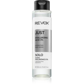 Revox B77 Just Hyaluronic Acid 3% hydratačný čistiaci gél na tvár 250 ml