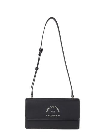 Karl Lagerfeld Válltáskák 'Rue St-Guillaume'  fekete