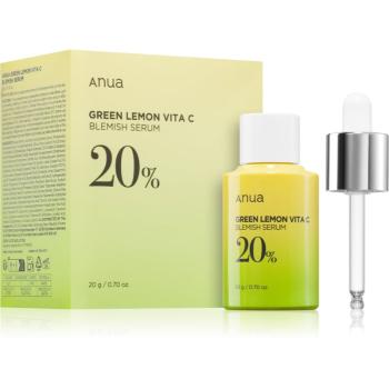 Anua Green Lemon Vita C Blemish Serum Mask rozjasňujúca plátienková maska proti vráskam 25 ml