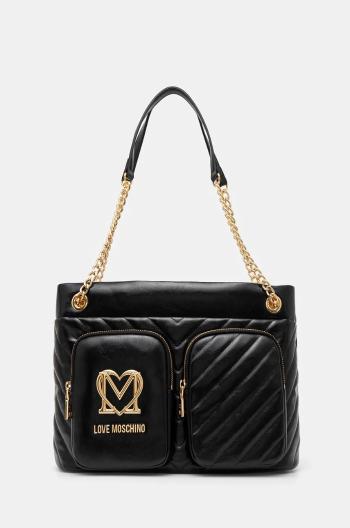 Kabelka Love Moschino čierna farba, JC4322PP0L