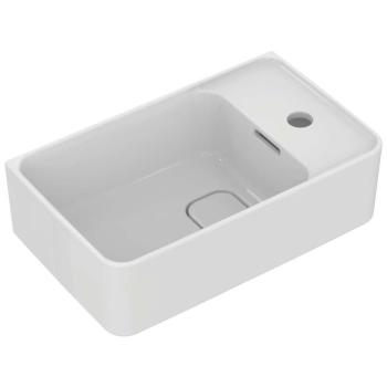 IDEAL STANDARD - Strada II Umývadielko, 45x27 cm, s prepadom, otvor na batériu vpravo, biela T299401
