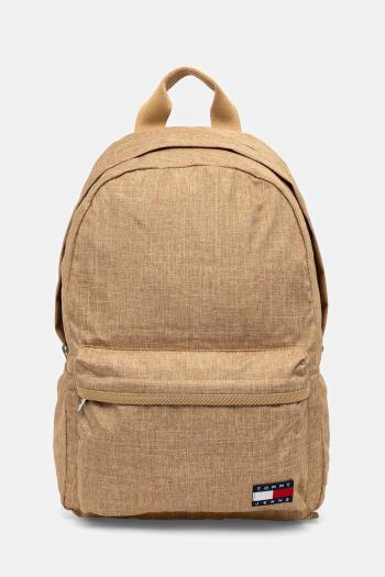 Ruksak Tommy Jeans pánsky, béžová farba, veľký, jednofarebný, AM0AM12912