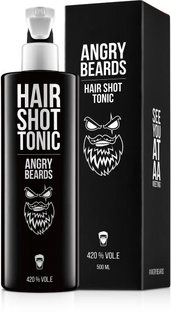 Hajszesz ANGRY BEARDS Hair Shot Hajtonik 500 ml