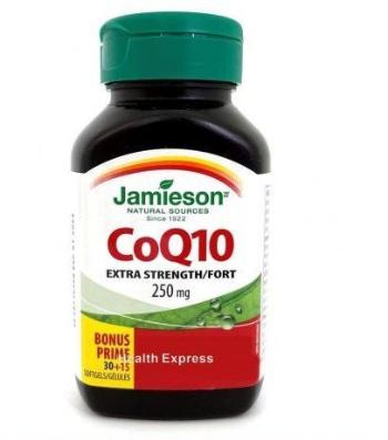 Jamieson Koenzým Q10 250 mg 45 kapsúl