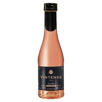 VINTENSE Jemne šumivé nealkoholické víno rosé 200 ml