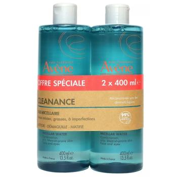Avène Súprava micelárnych vôd pre mastnú a aknóznu pleť Cleanance (Micellar Water) 2 x 400 ml