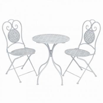 Záhradný bistro set 3 ks Dekorhome