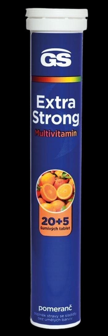 GS Extra Strong multivitamin s minerály eff. 25 šumivých tablet