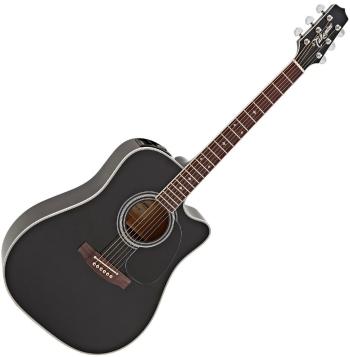 Takamine EF341SC Black Elektroakustická gitara Dreadnought