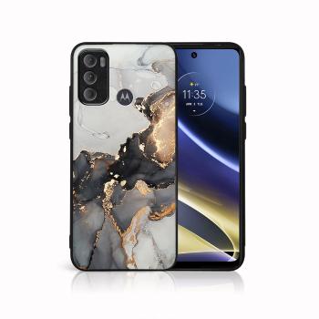 MY ART Ochranný obal Motorola Moto G60 GREY MARBLE (140)