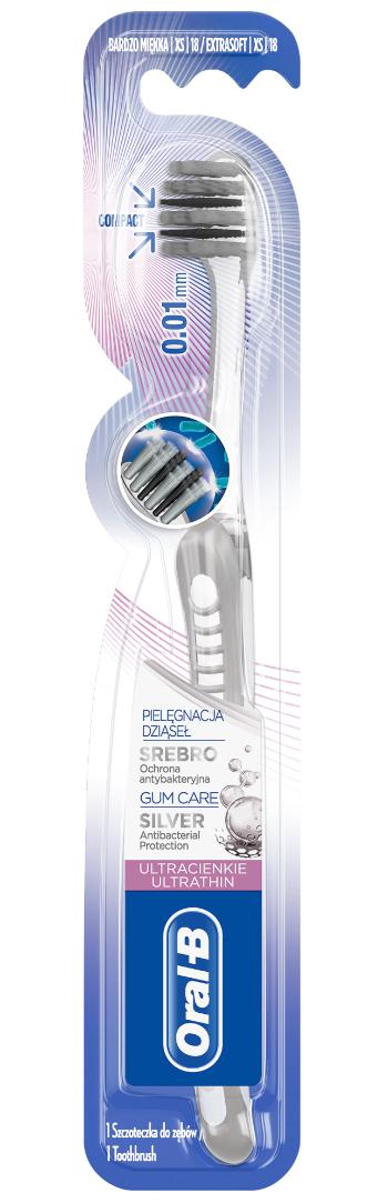 ORAL-B Zubná kefka Ultra Thin Silver