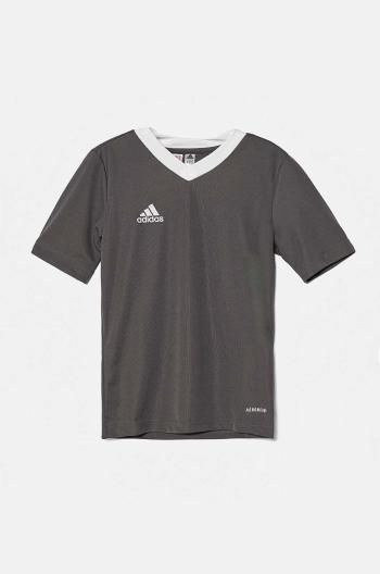 Detské tričko adidas Performance ENT22SY šedá farba, jednofarebné, H57499
