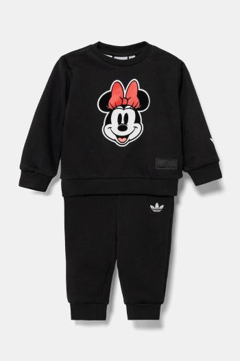 Detská tepláková súprava adidas Originals x Disney čierna farba, JD0583