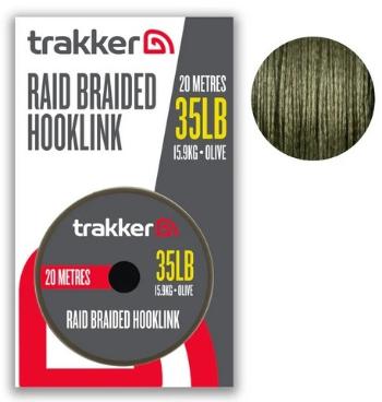 Trakker náväzcová šnúrka raid braided hooklink 20 m - 0,40 mm 35 lb 15,9 kg