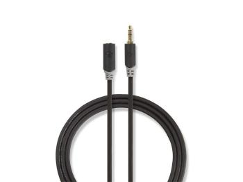 Kábel Jack 3,5mm konektor/Jack 3,5mm zdierka 1m NEDIS CABW22000AT10