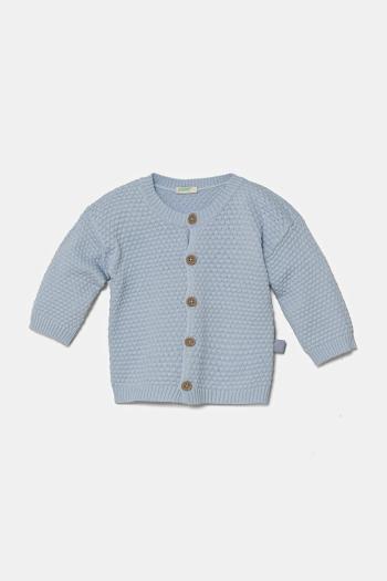 Detský bavlnený kardigan United Colors of Benetton tenký, 1294A500Y