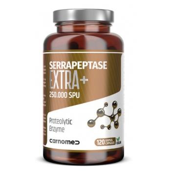 CARNOMED Serrapeptase extra+ 250 000 SPU 120 kapsúl