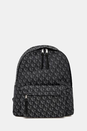 Ruksak Calvin Klein Jeans pánsky, čierna farba, veľký, vzorovaný, LV04G3116G
