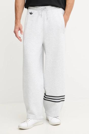 Tepláky adidas Originals Neuclassics šedá farba, s nášivkou, JW5443