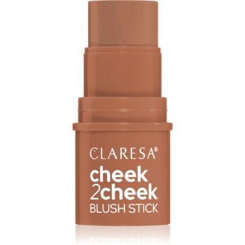 Claresa Cheek 2 Cheek krémový bronzer v tyčinke odtieň 01 Neutral Sand 6 g