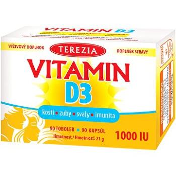 TEREZIA Vitamín D3 1000 IU 90 toboliek (4531175)