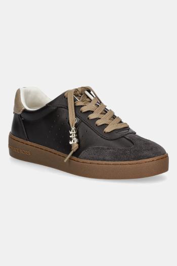Kožené tenisky MICHAEL Michael Kors Scotty hnedá farba, 43F5SCFS1S.251